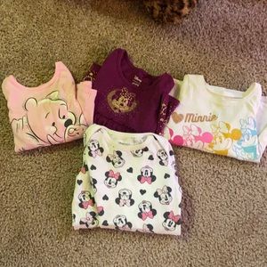 4 long sleeve jumping beans character tees